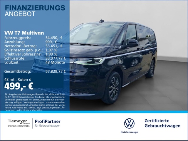 Volkswagen Multivan langversion
