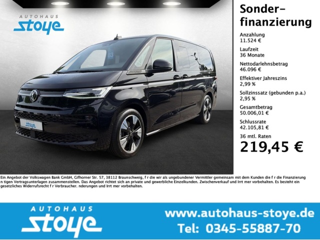 Volkswagen Multivan langversion