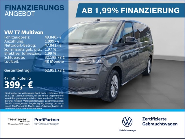 Volkswagen Multivan langversion