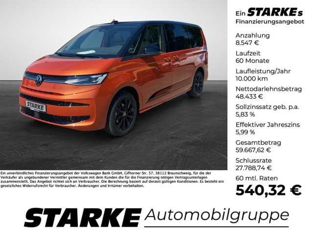 Volkswagen Multivan langversion