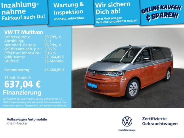 Volkswagen Multivan langversion