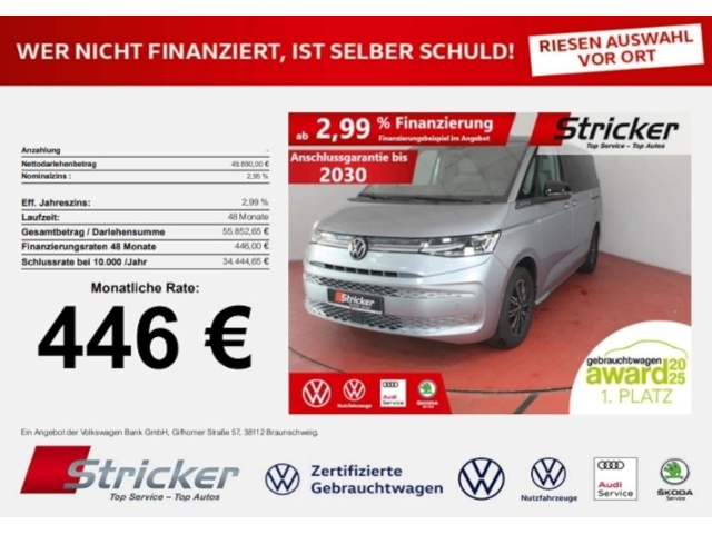 Volkswagen Multivan langversion