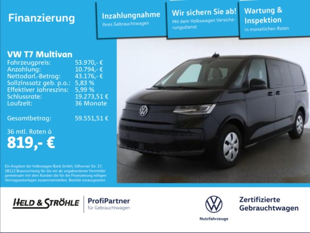 Volkswagen Multivan langversion