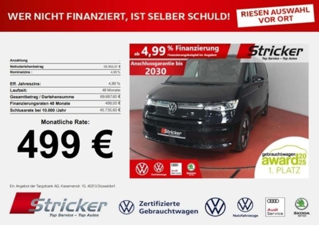 Volkswagen Multivan langversion