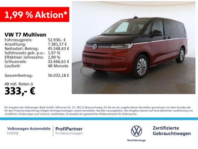 Volkswagen Multivan langversion