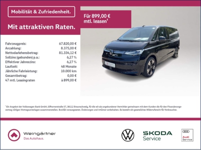 Volkswagen Multivan langversion