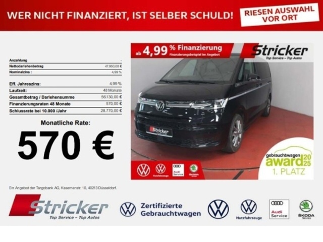 Volkswagen Multivan langversion