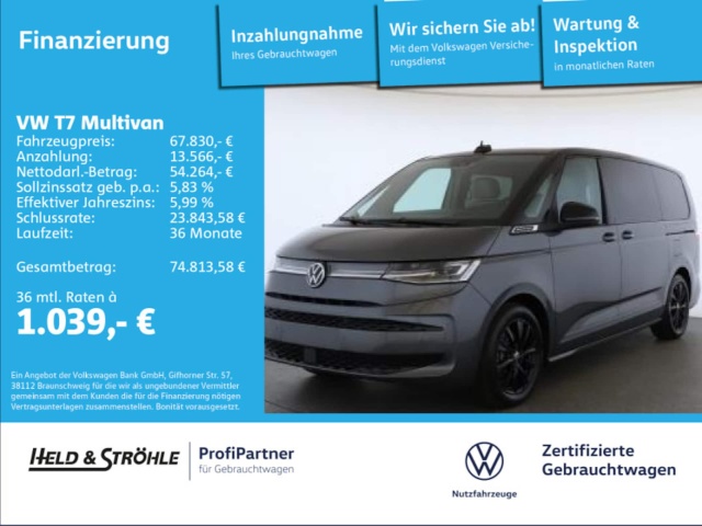 Volkswagen Multivan langversion