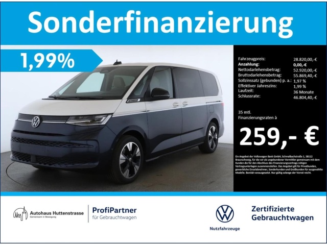 Volkswagen Multivan langversion