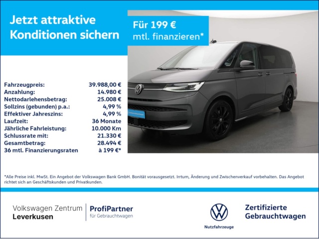Volkswagen Multivan langversion