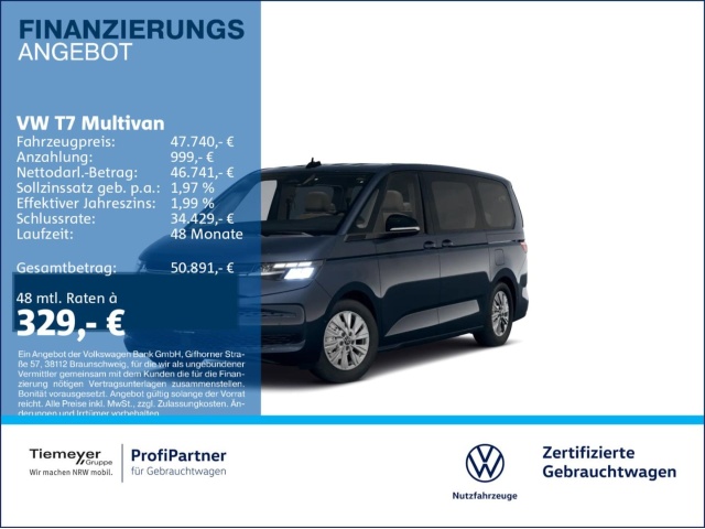 Volkswagen Multivan langversion