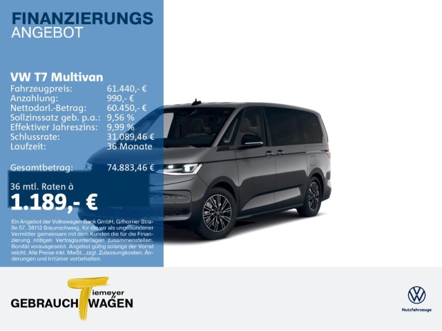 Volkswagen Multivan langversion