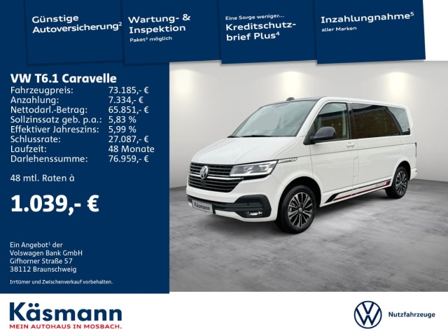 Volkswagen T6.1 Caravelle curzer