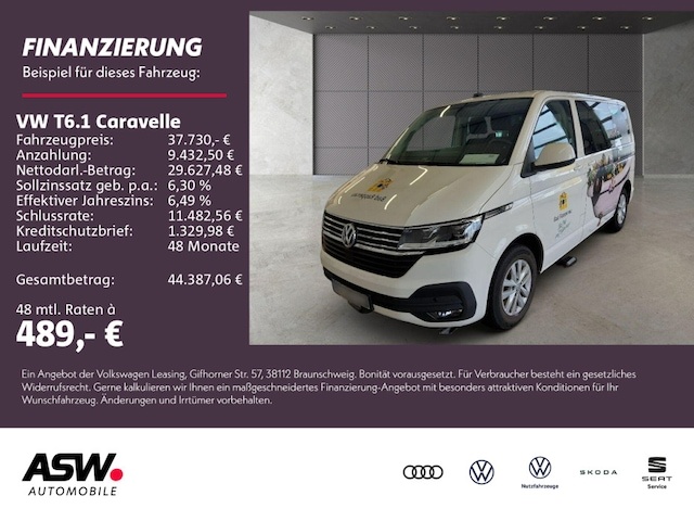 Volkswagen T6.1 Caravelle curzer