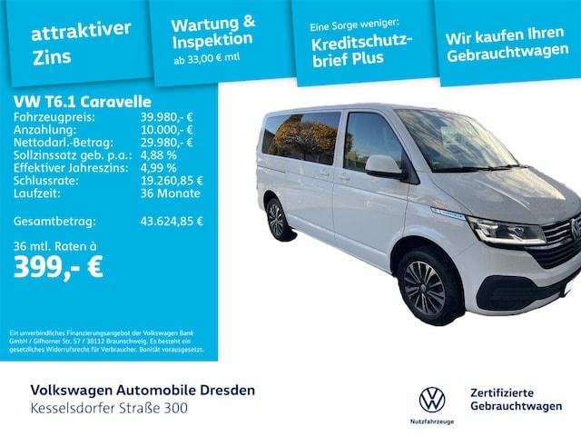 Volkswagen T6.1 Caravelle curzer