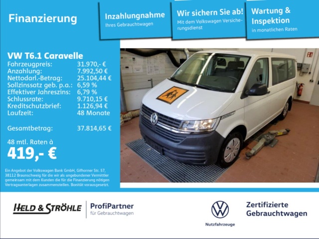 Volkswagen T6.1 Caravelle curzer