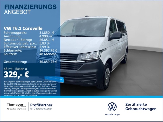 Volkswagen T6.1 Caravelle curzer