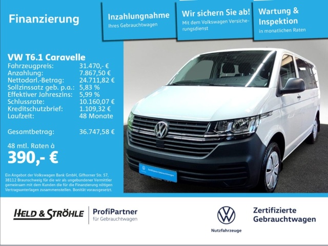 Volkswagen T6.1 Caravelle curzer