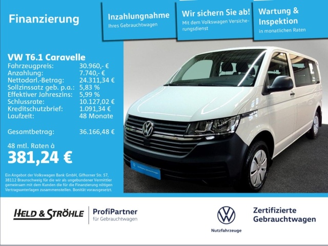 Volkswagen T6.1 Caravelle curzer