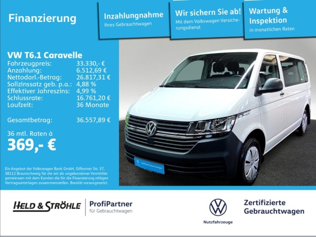 Volkswagen T6.1 Caravelle curzer