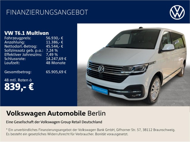 Volkswagen T6.1 Multivan