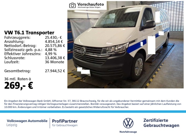 Volkswagen T6.1 Transporter