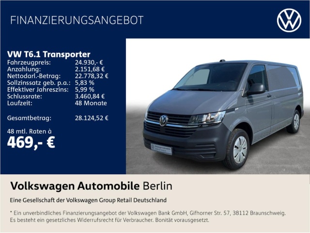 Volkswagen T6.1 Transporter