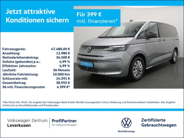 Volkswagen T7 Multivan occasion