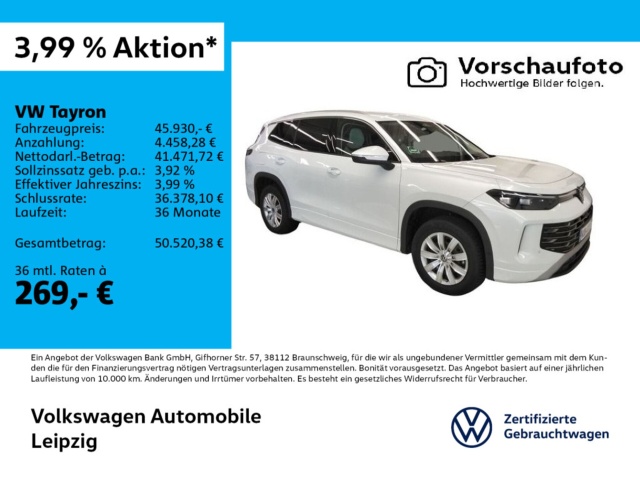 Volkswagen Tayron occasion