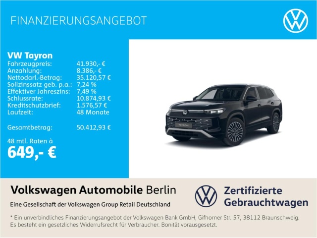 Volkswagen Tayron