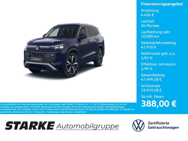 Volkswagen Tayron occasion