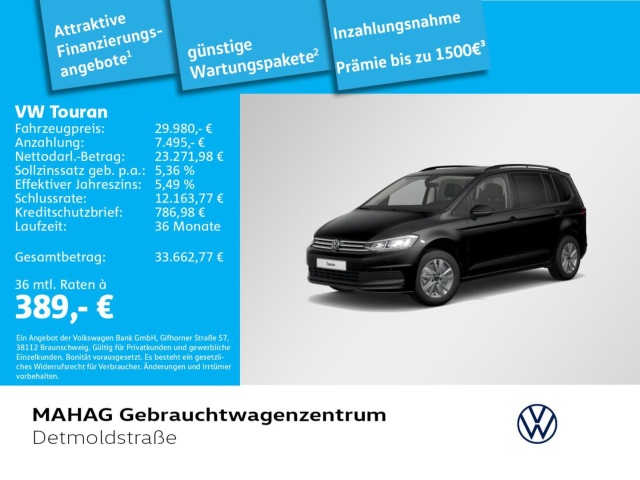 Volkswagen Touran occasion