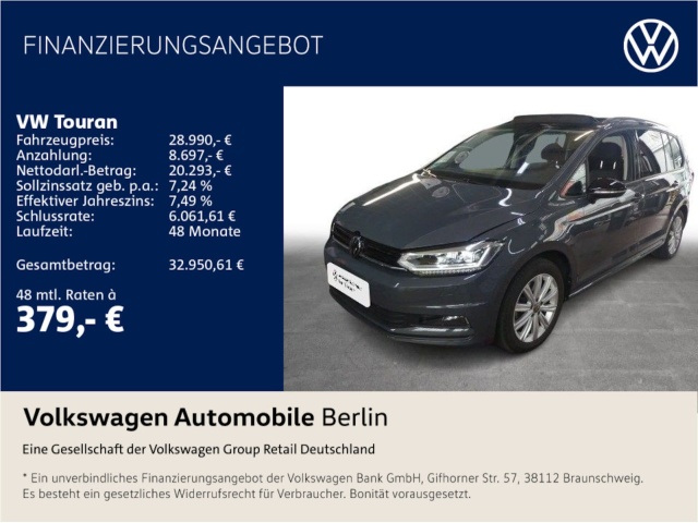 Volkswagen Touran occasion