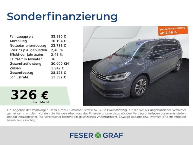 Volkswagen Touran occasion